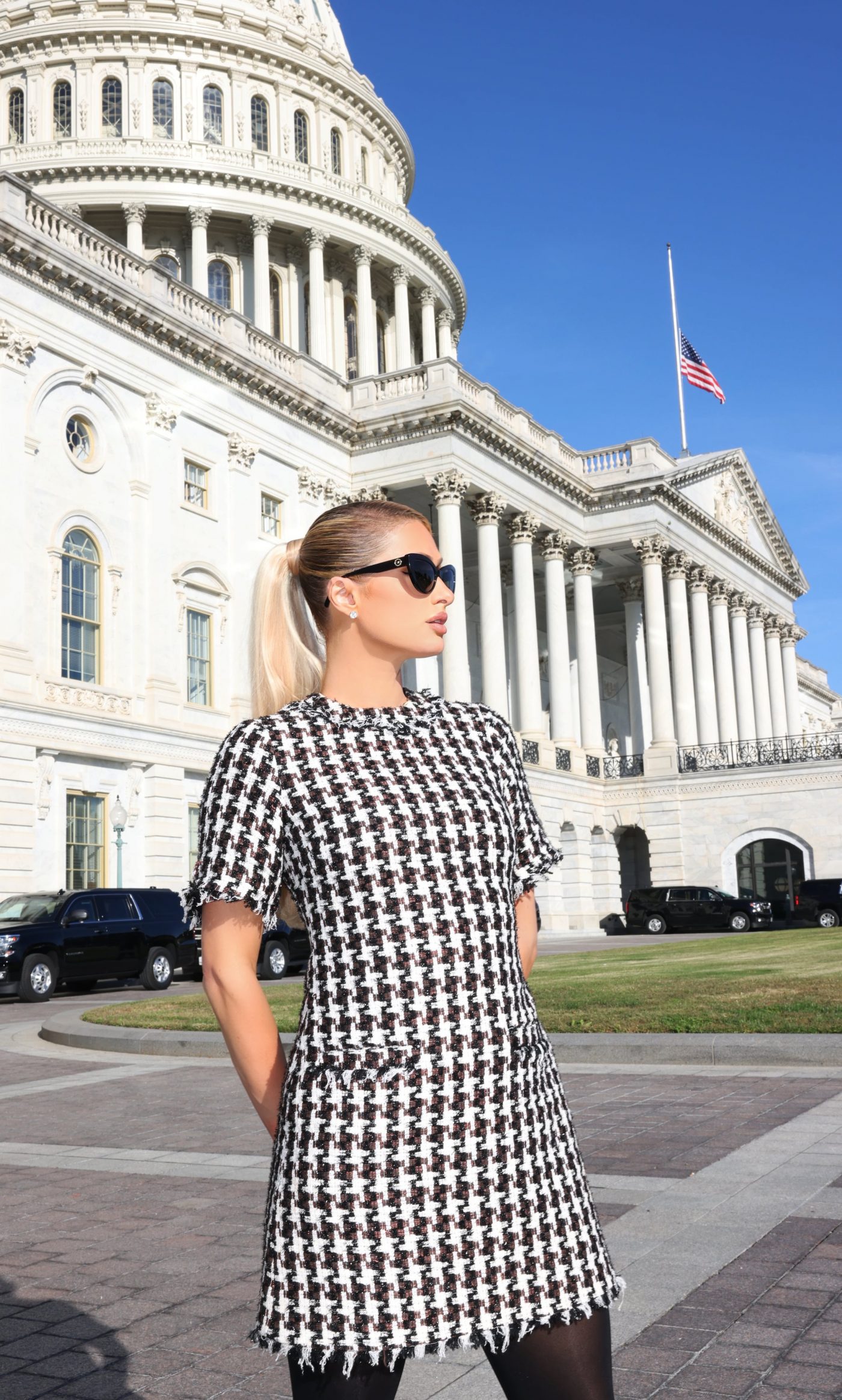 Paris Hilton Goes to Washington to Help End Child Abuse in Congregate Care
