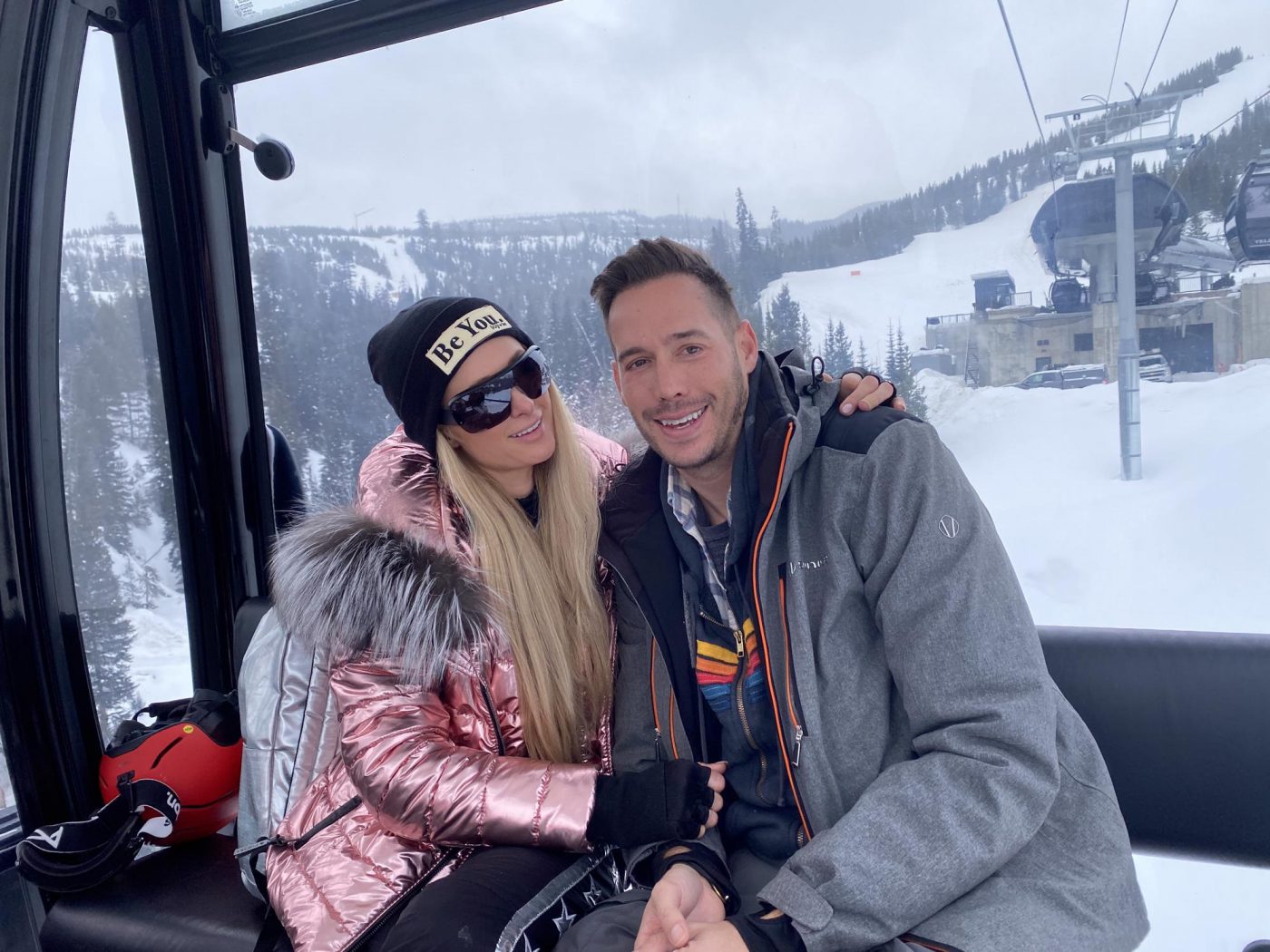 Riding the Gondola at the Yellowstone Club